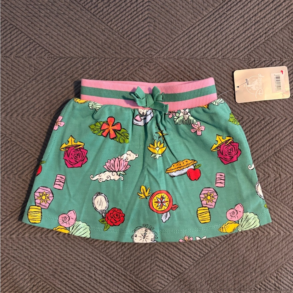 NWT! Disney Princess Toddler Girl Skort